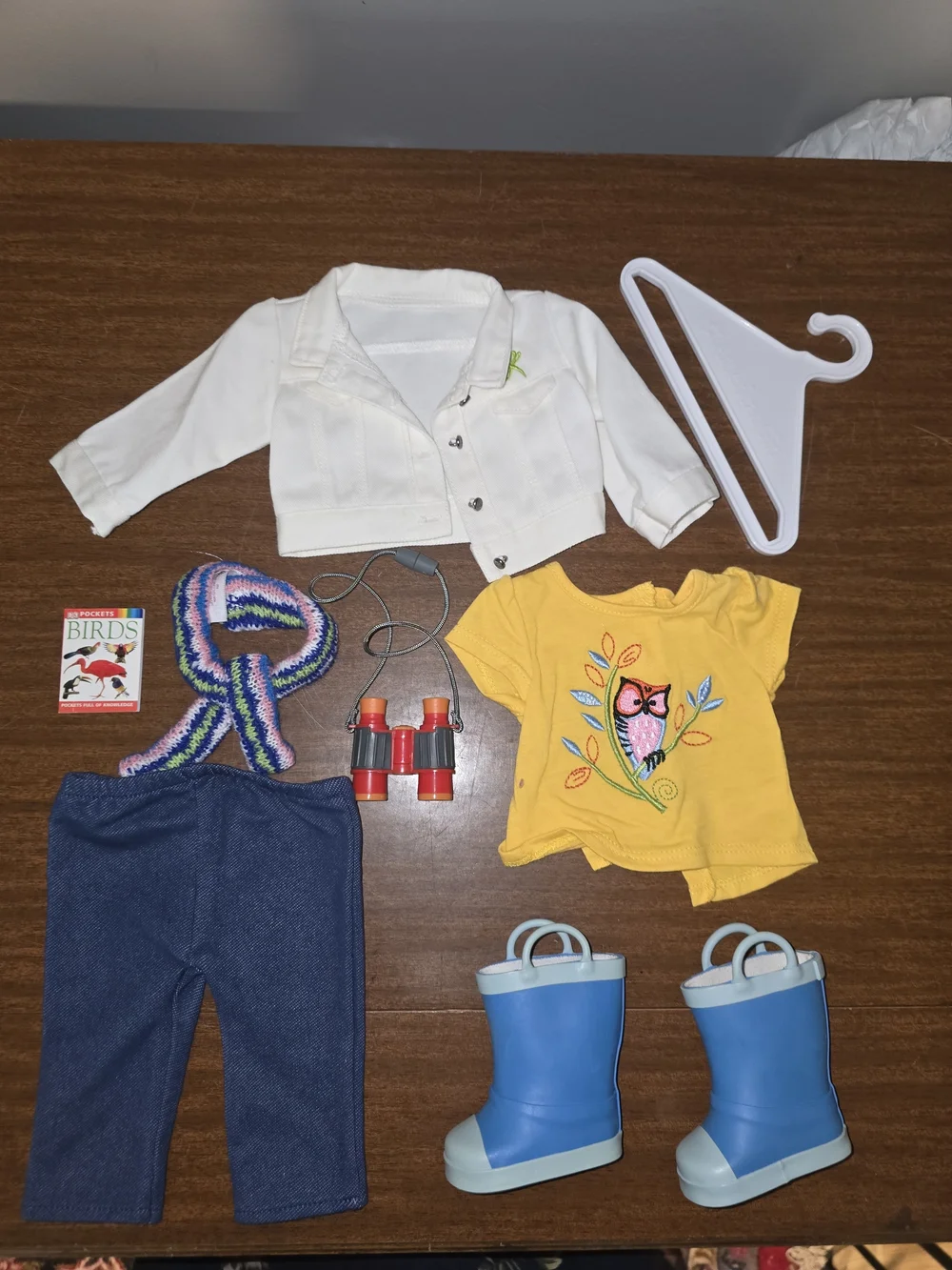 American Girl Doll Lanie Holland Nature Outfit with acceories